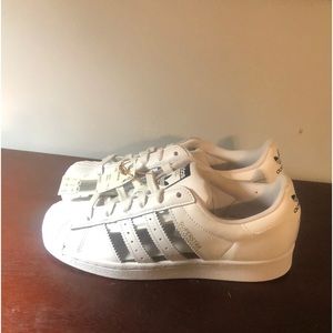 Adidas shell toe shoes